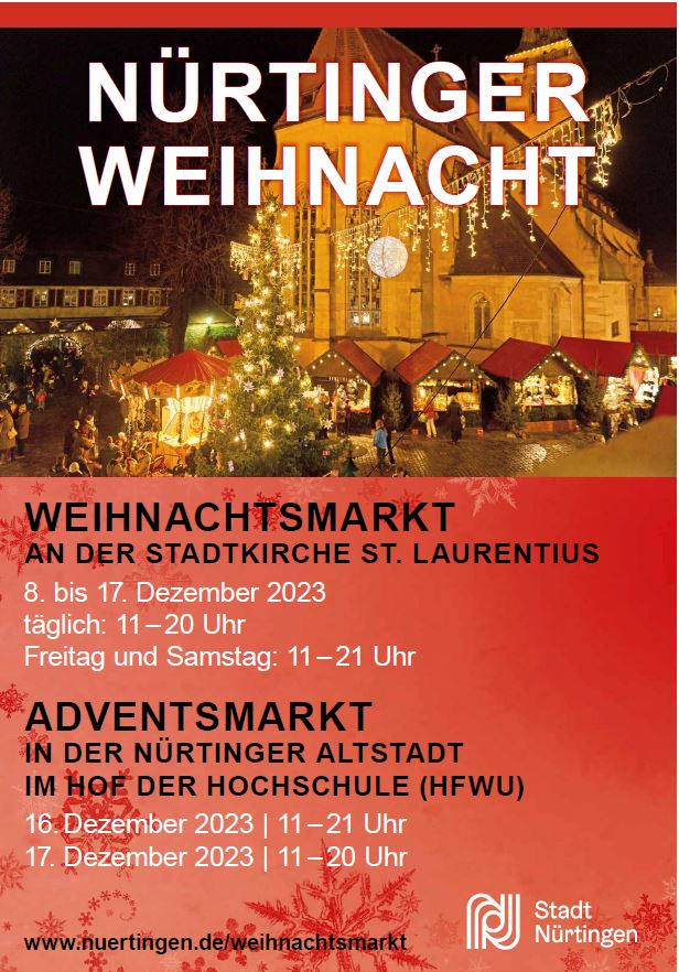  Plakat Weihnachtsmarkt 